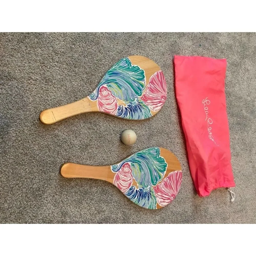 Lilly‎ pulitzer paddle ball beach set